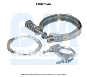 FK80354 Katalyzátor - montáżna sada BM CATALYSTS