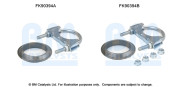 FK90394 Katalyzátor - montáżna sada BM CATALYSTS