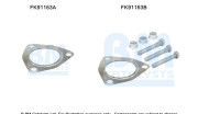 FK91163 Katalyzátor - montáżna sada BM CATALYSTS