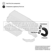 FTH1470 Nasávacia hadica, Vzduchový filter FIRST LINE