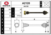 A2120 Nezaradený diel SNRA