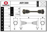 AR1300 Nezaradený diel SNRA