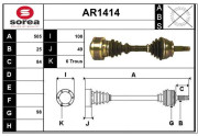 AR1414 Nezaradený diel SNRA