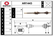 AR1443 Nezaradený diel SNRA