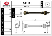 B1117 Nezaradený diel SNRA