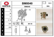 BM8040 Nezaradený diel SNRA