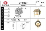 DH8007 Nezaradený diel SNRA