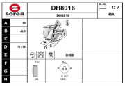 DH8016 Nezaradený diel SNRA