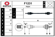 F1231 Nezaradený diel SNRA