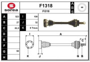 F1318 Nezaradený diel SNRA