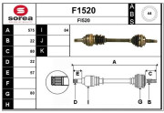 F1520 Nezaradený diel SNRA