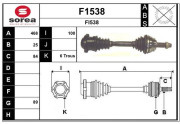 F1538 Nezaradený diel SNRA