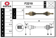 F2210 Nezaradený diel SNRA