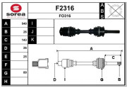 F2316 Nezaradený diel SNRA