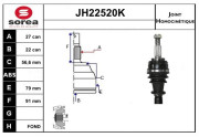 JH22520K Nezaradený diel SNRA