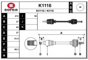 K1116 Nezaradený diel SNRA