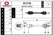 K1118 Nezaradený diel SNRA