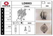 LD8003 Nezaradený diel SNRA