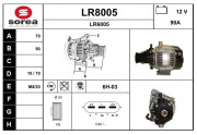 LR8005 Nezaradený diel SNRA