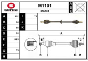 M1101 Nezaradený diel SNRA