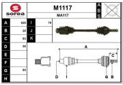 M1117 Nezaradený diel SNRA