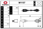 M1157 Nezaradený diel SNRA