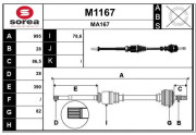 M1167 Nezaradený diel SNRA