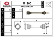 M1200 Nezaradený diel SNRA