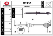 M2133 Nezaradený diel SNRA