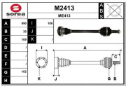 M2413 Nezaradený diel SNRA