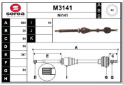 M3141 Nezaradený diel SNRA