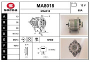 MA8018 Nezaradený diel SNRA