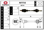 N1114 Nezaradený diel SNRA