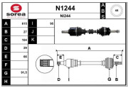 N1244 Nezaradený diel SNRA