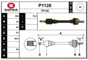 P1126 Nezaradený diel SNRA