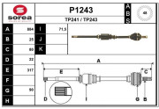 P1243 Nezaradený diel SNRA