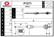 P1271 Nezaradený diel SNRA