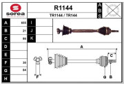 R1144 Nezaradený diel SNRA