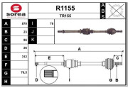 R1155 Nezaradený diel SNRA