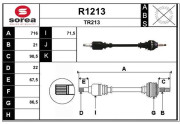 R1213 Nezaradený diel SNRA