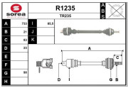 R1235 Nezaradený diel SNRA