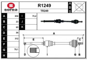 R1249 Nezaradený diel SNRA