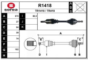 R1418 Nezaradený diel SNRA