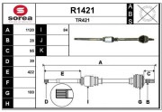 R1421 Nezaradený diel SNRA