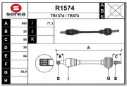 R1574 Nezaradený diel SNRA