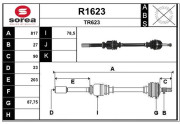 R1623 Nezaradený diel SNRA