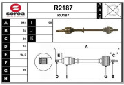 R2187 Nezaradený diel SNRA