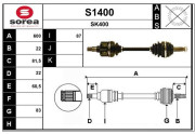 S1400 Nezaradený diel SNRA