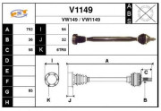 V1149 Nezaradený diel SNRA