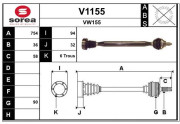 V1155 Nezaradený diel SNRA